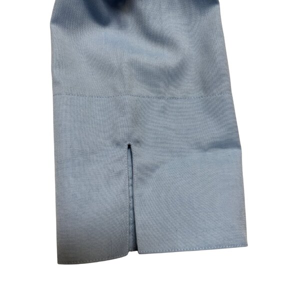 Land's End No Iron Pinpoint Oxford Shirt – Size 4 - Picture 4 of 7